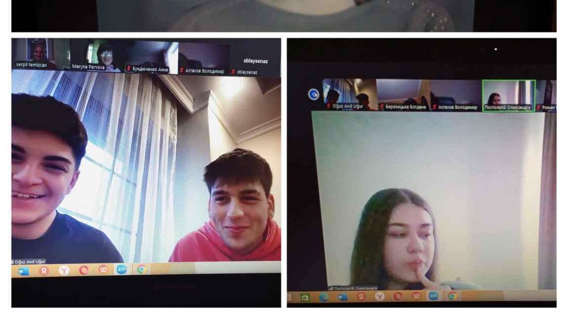 eTwinning Projemizin çevrimiçi toplantısını yaptık